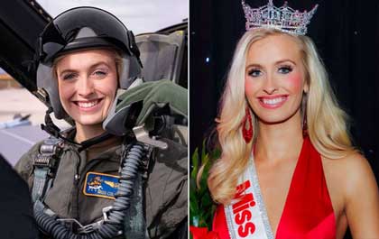 U.S. Air Force officer 2nd Lt. Madison Marsh is first active duty service member to be crowned Miss America. The 22-year-old, who represented Colorado, plans to continue her commitment to the military while embarking on her new role. Marsh is a grad student at the Harvard Kennedy School and has dedicated her life to pancreatic cancer research after her mother died from the disease in 2018. Congratulations on your historic win!