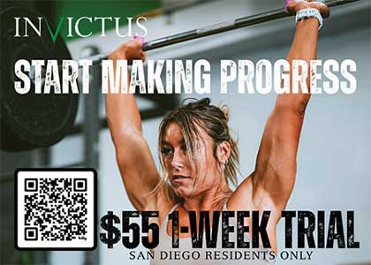 Invictus Fitness 1 week trial $55